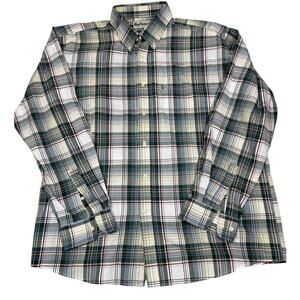 Barbour Mens UK Size XXL US XL Long Sleeve Plaid Button Up Shirt
